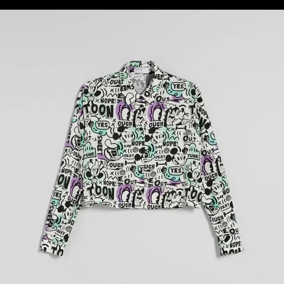 Bershka Disney cropped shirt - Picture 1 of 10